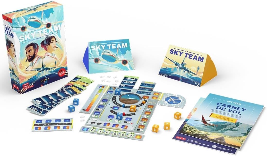 Lot de Jeux Sky Team + Extension Turbulence + 1 Décapsuleur Blumie (Sky Team + Turbulences)