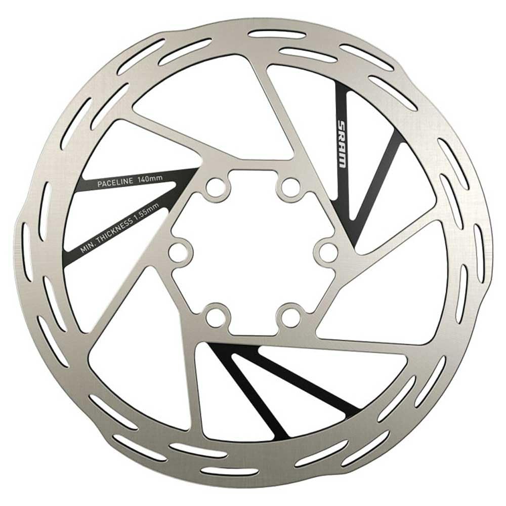 DISCO DE FRENO SRAM PACELINE 6 AGUJEROS 160mm NEGR, LE NOIR