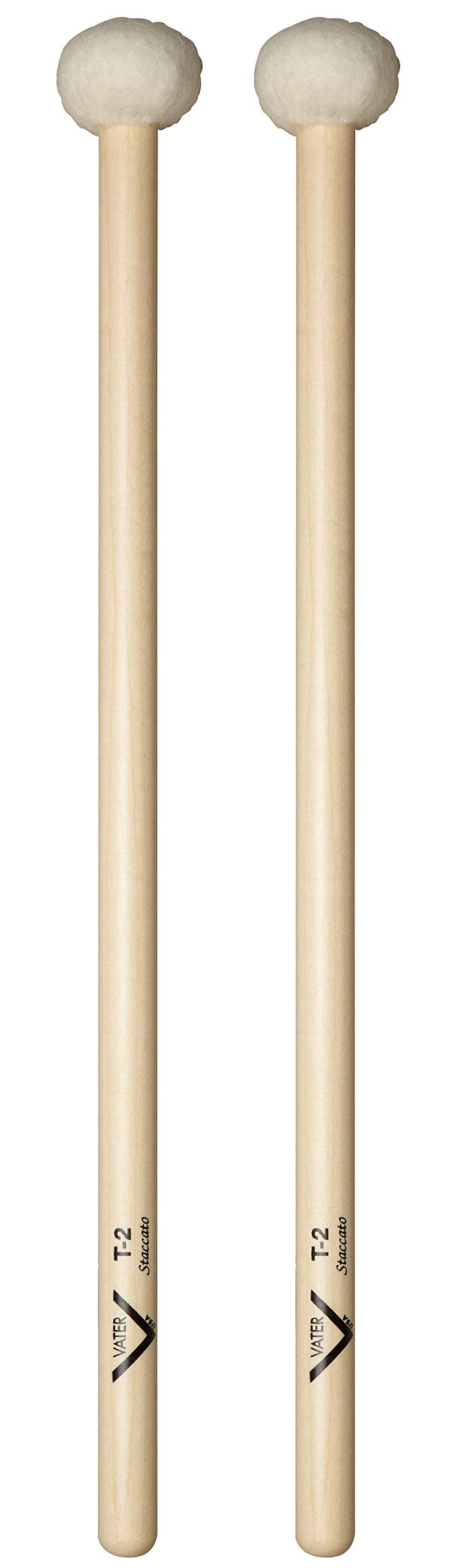 VaterVMT2 T2 Staccato Timpani, Drumset & Cymbal Mallets, Pair