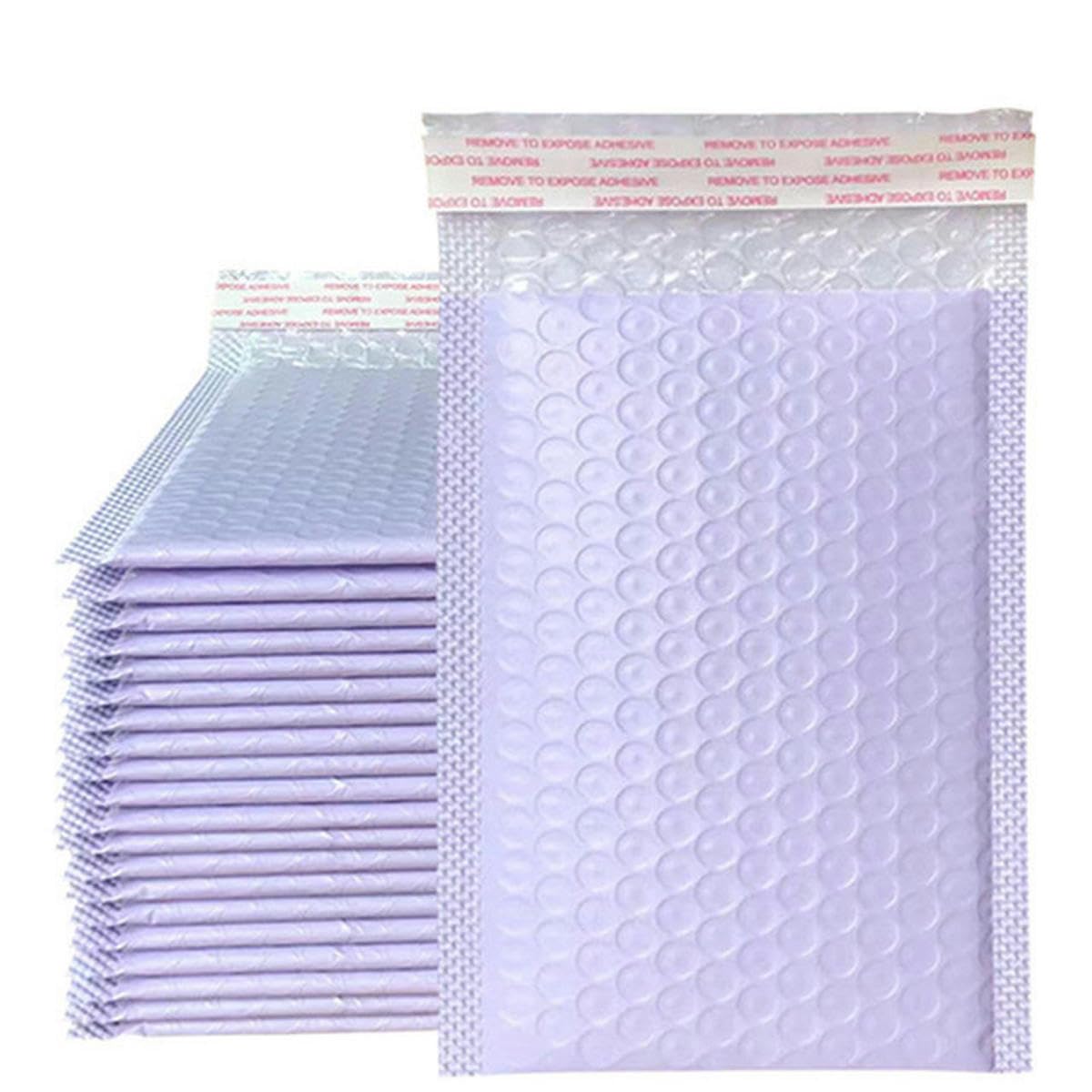 100 szt. artykuły dla małych firm różowa bąbelkowa przesyłka pocztowa opakowanie opakowanie torby wysyłkowe do pakowania produktów koperta koperta - 13 * 18 cm