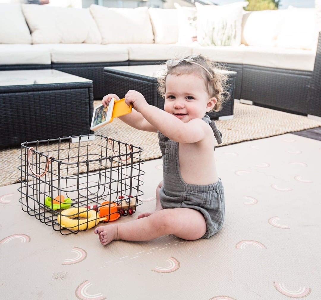 Yay Mats Stylish Extra Large Baby Play Mat. Soft, Thick, NonToxic Foam