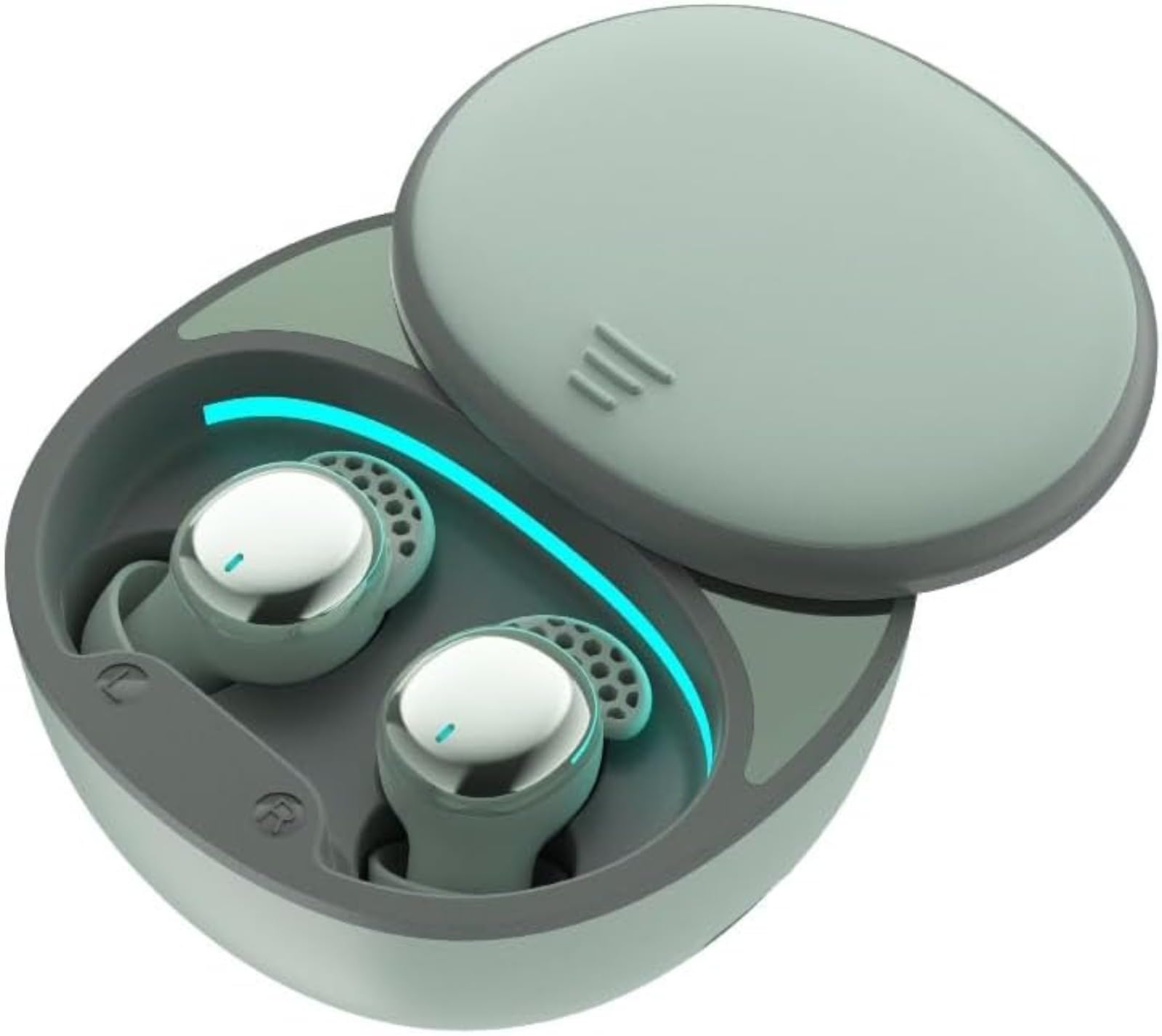 Écouteurs de sommeil, design ultra-léger de 3 g, batterie de 30 heures avec charge rapide, pour un sommeil confortable et une utilisation toute la journée