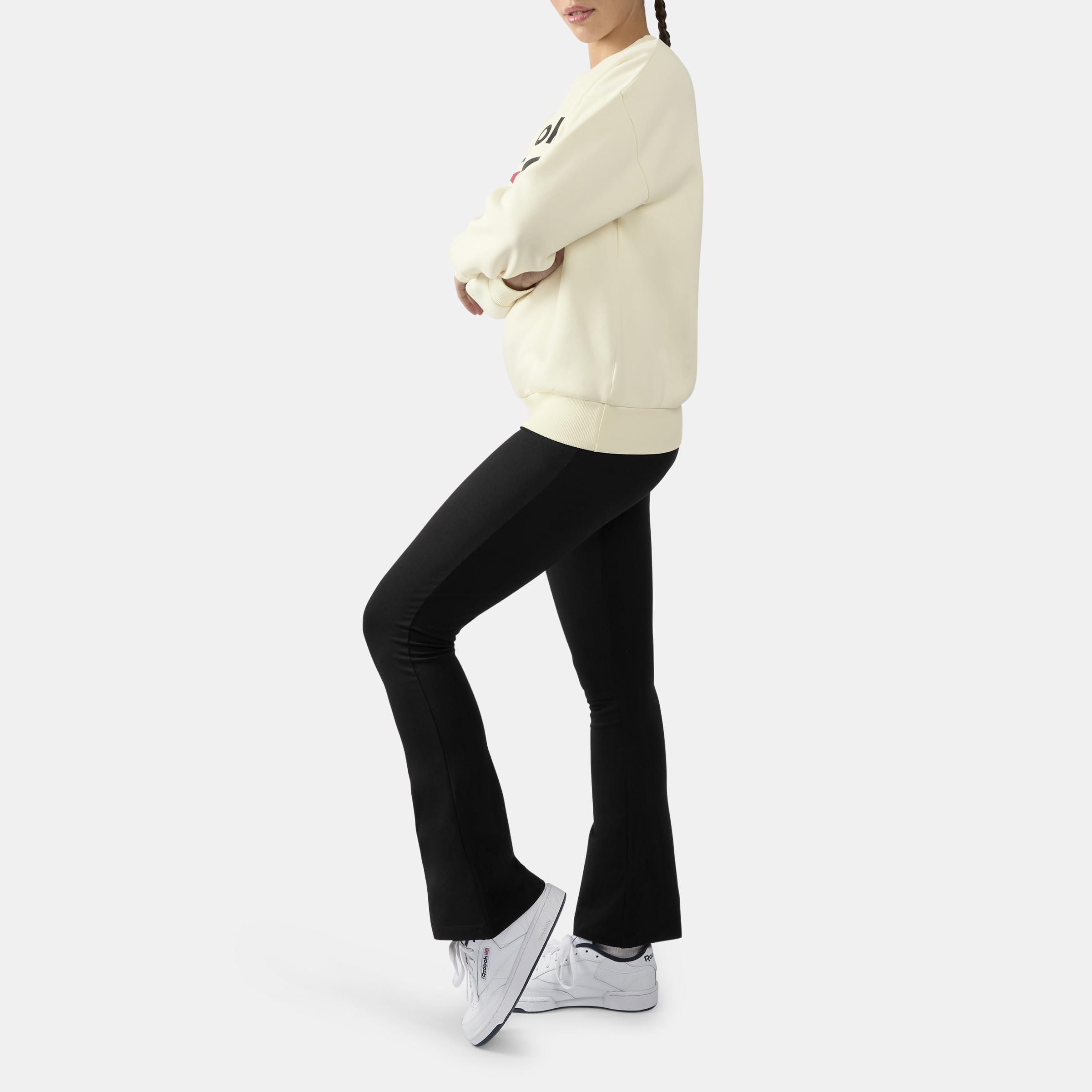 Reebok Tara Small Logo Flared Leggings - Leggins Mujer