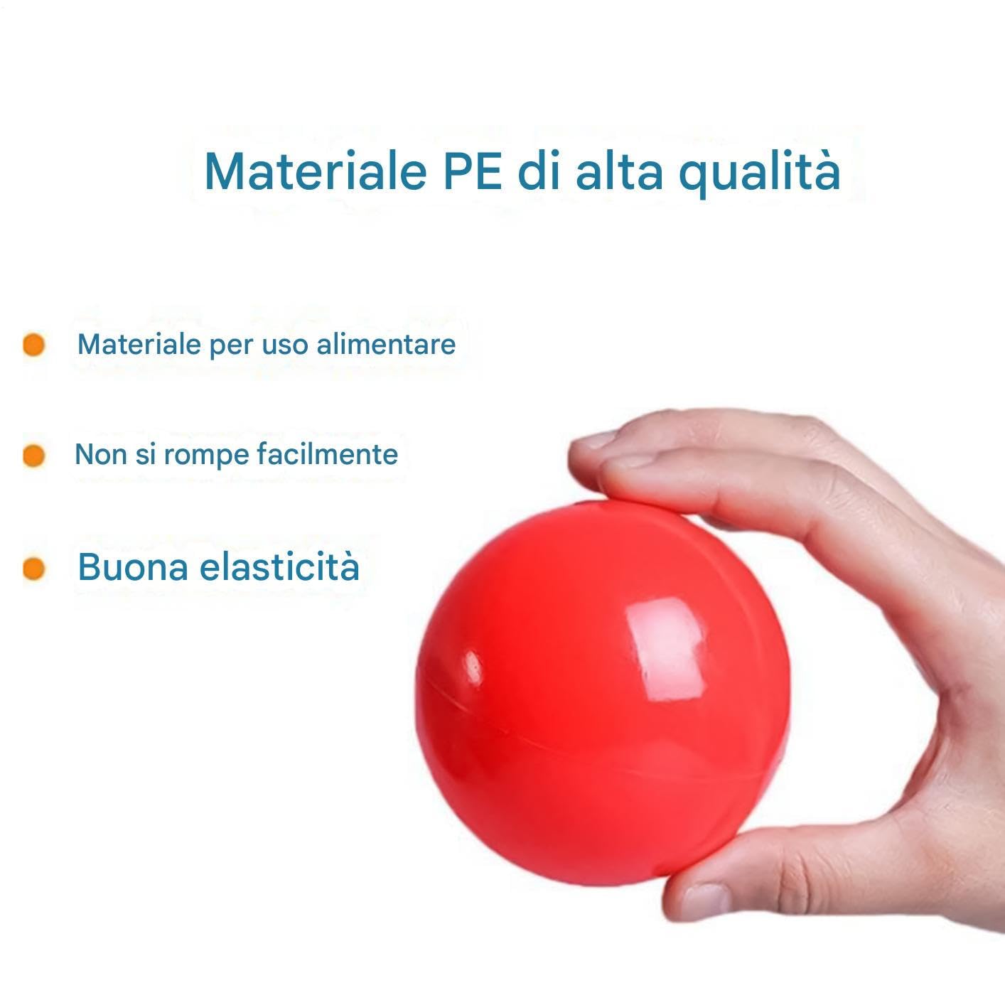 Palline Per Fossa Bambini Allenamento Presa Sensoriale Maschi Femmine | Palline multicolori da piscina Sala Giochi Giochi Asilo Spiaggia Giardino Compleanno Attività Indoor