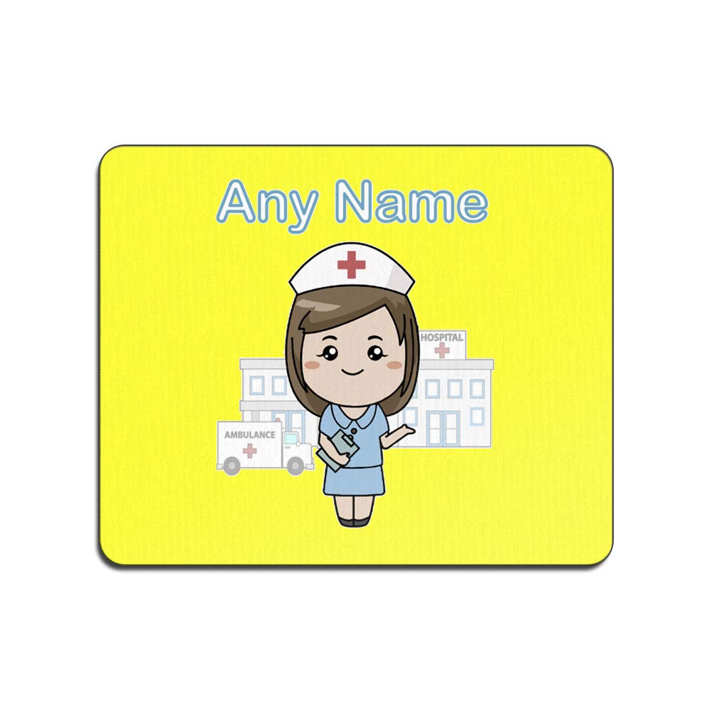 Tappetino Per Mouse 'I'm A Grumpy Old Nurse' | Divertente Regalo Per Infermieri | 260x210mm | Base Antiscivolo
