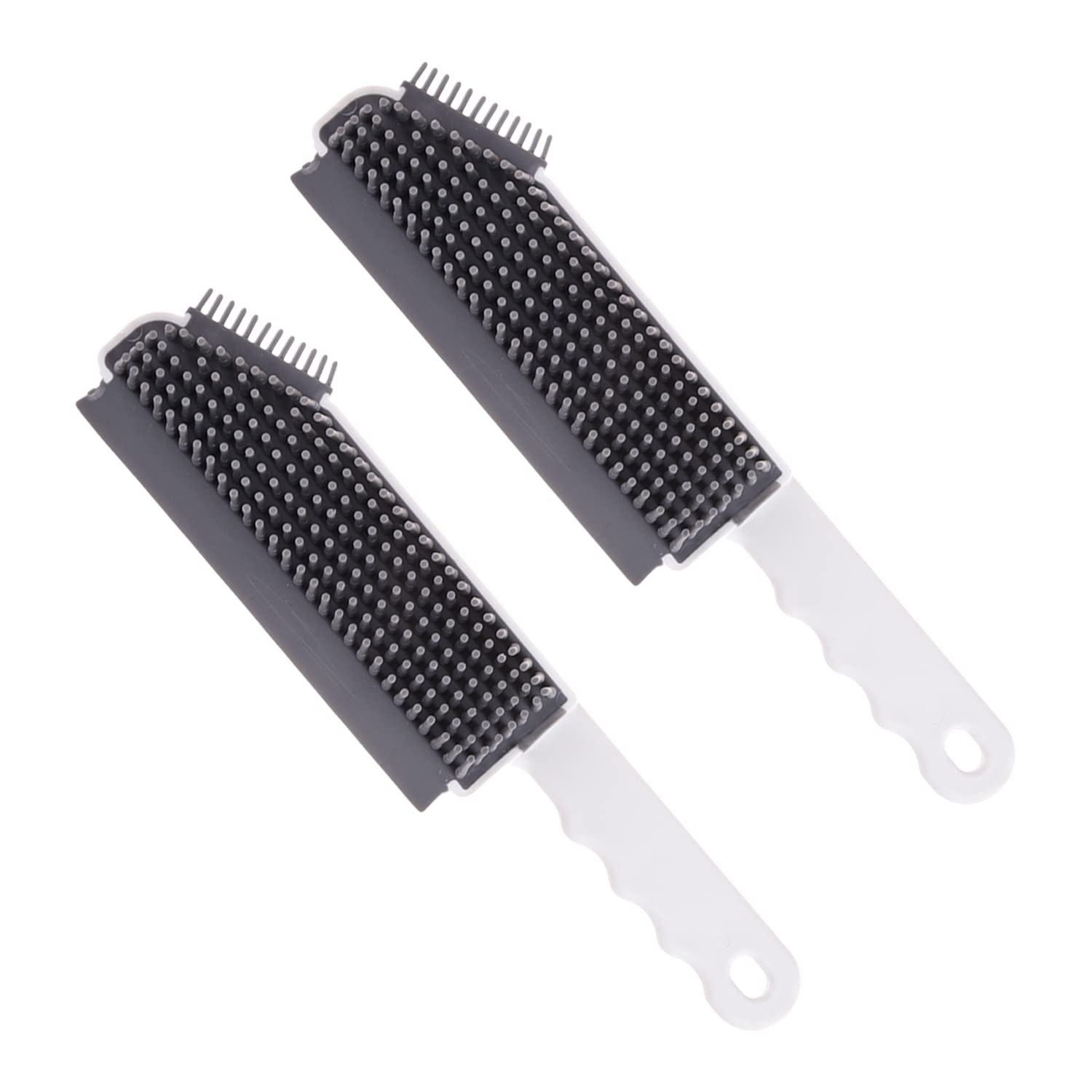 Kuber Industries Cleaning Brush | Plastic 3 in 1 Mesh Cleaning Brush | Scraper Brush | Washbasin Cleaning Brush | Knife Shape Wiper for Glass Cleaning | Pack of 2 | White (B0BZ4L8NLB) Amazon Price History, Amazon Price Tracker