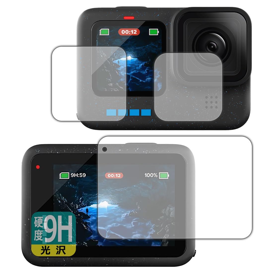 Amazon | PDA工房 GoPro HERO12 Black/HERO11 Black/HERO10 Black 