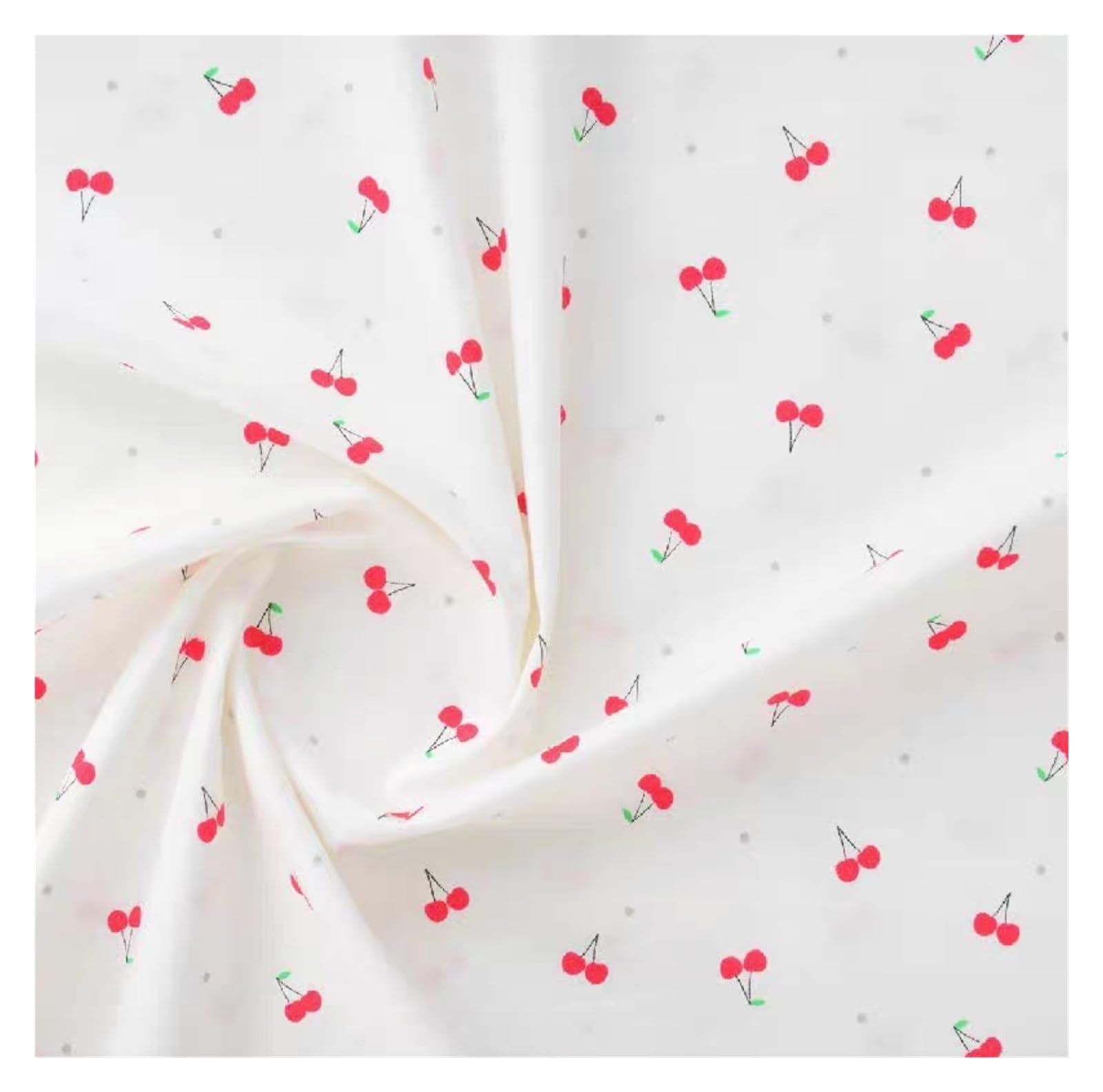Quilting Cotton, Cotton Fabric 40s Poplin Floral Print 160x50cm(Color13)