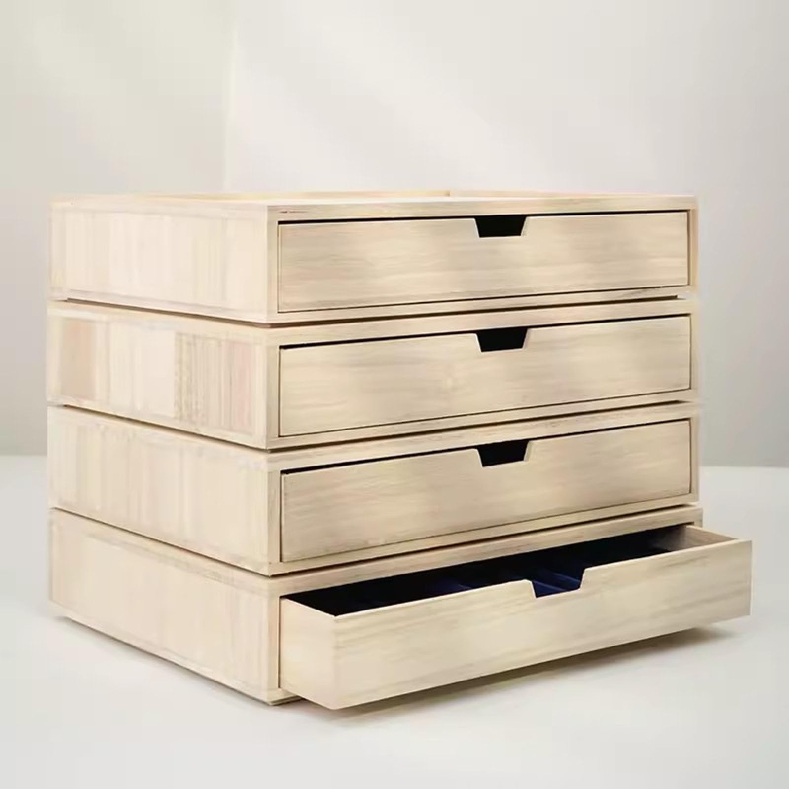Stiftebox Aus Holz, Stiftebox Mit Einlagiger Schublade, Luxuriöse Sammelbox Für Füllfederhalter, Bietet Platz Für 10 Stifte, Für Zuhause, Büro Und Schule