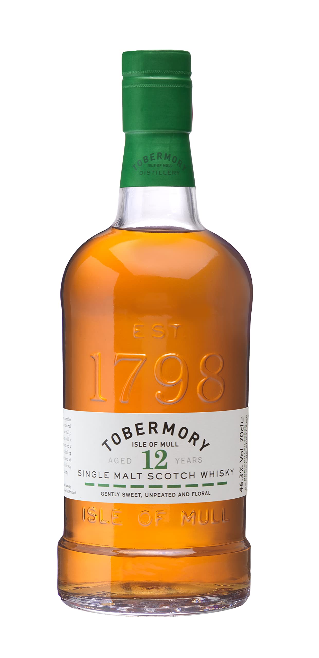 Tobermory 12 Years Old Single Malt Scotch Whisky 46,3% Vol. 0,7l in Giftbox