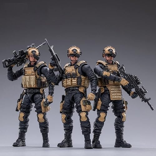 Miniatura 6 de Pipigirl Figuras de acción de soldado de 118, 4 pulgadas, militares del segundo ejército, soldado de caballería, kits de modelos de soldado de
