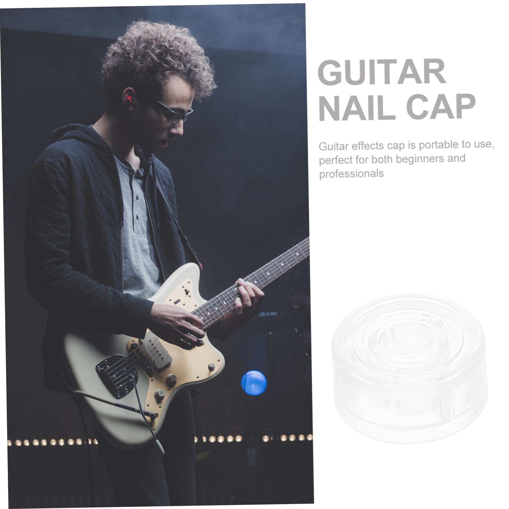 OFFSCH Guitar Accessories 8pc Electric Guitar Footswitch Cap Pedal Cap for 's Essential