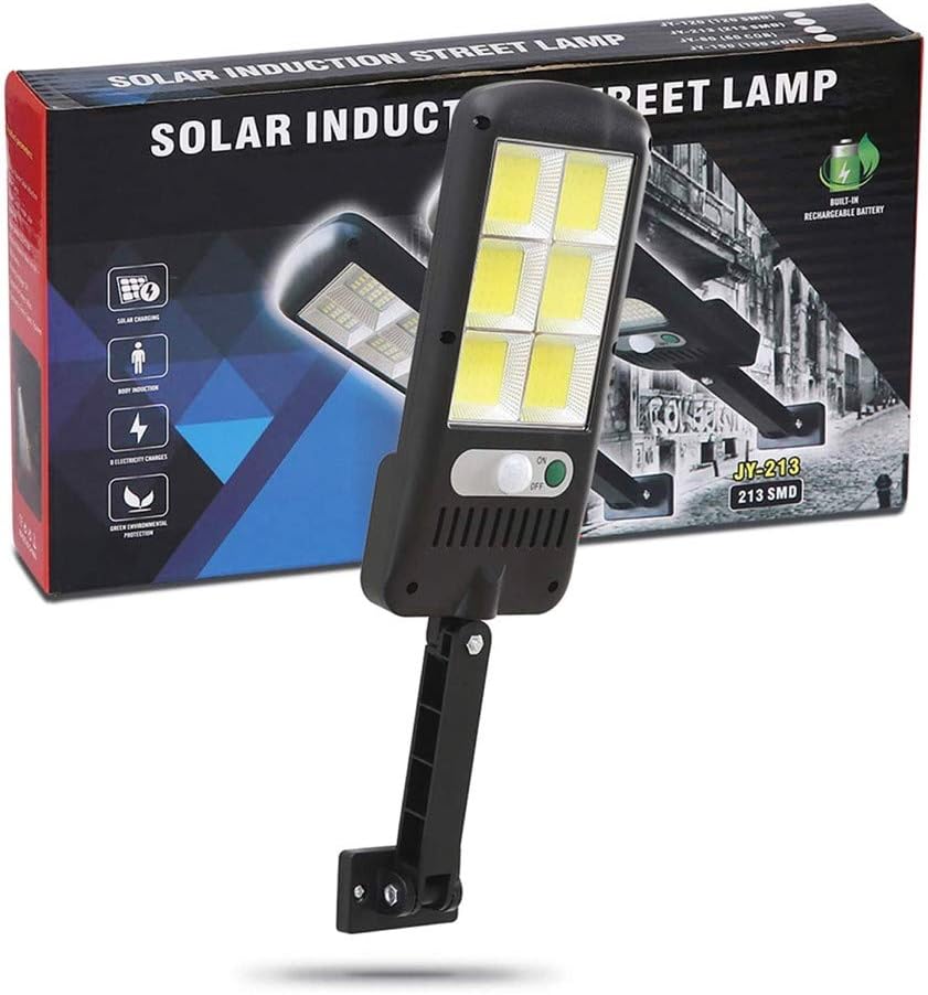 N / A Outdoor Solar Lights, Motion Sensor 150 Led 3 Modes Lighting Security Wall Street Waterproof Solar Flood Lights Outdoor for Patio, Garage, Front Door, Garden, Path (150LED)