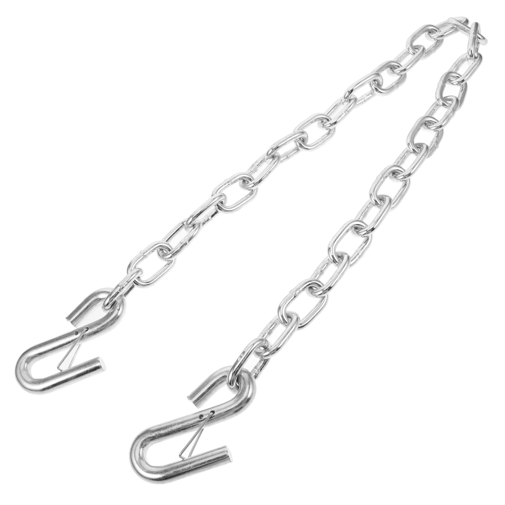 Catena Sicurezza per Rimorchio con Ganci in Acciaio Inox