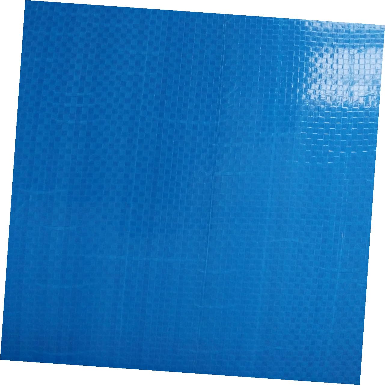 SHINEOFI Bâche de Protection pour Bassin PE Imperméable Antidérapante pour Bassins Tubulaires et Gonflables Couverture Pluie et Tapis Sol Bleu