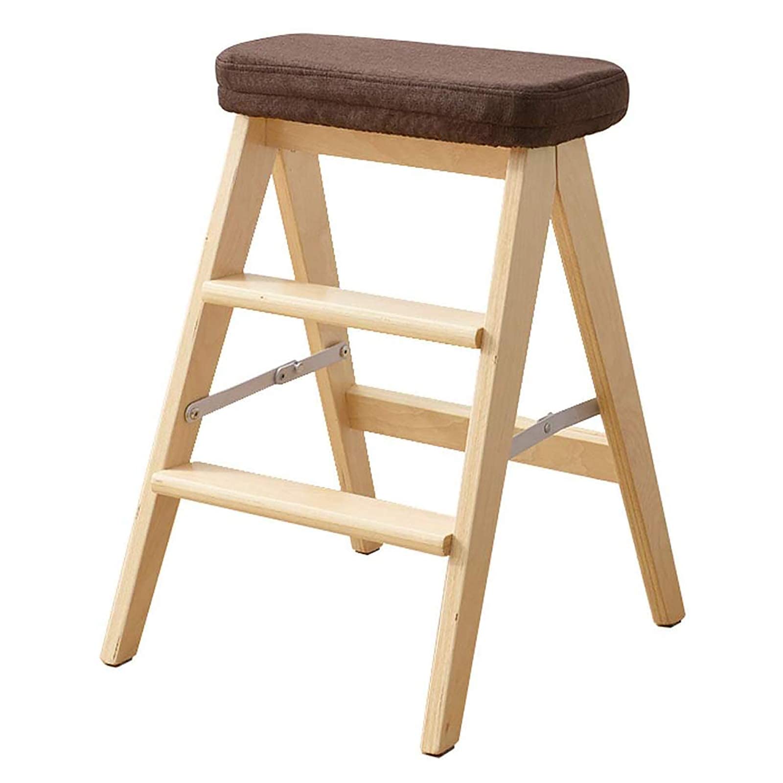 Silla de escalera para el hogar en madera maciza de estilo moderno