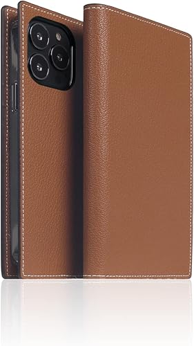 D6 - Funda híbrida de piel de grano para iPhone 14 Pro Max, estilo diario hecho a mano con tarjeteros y bolsillo lateral para efectivo, caja de