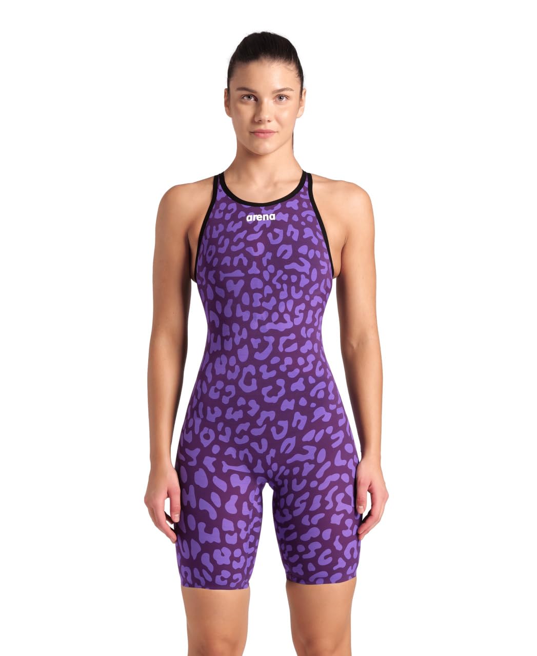 arena One Piece Powerskin Carbon Air² Women's Closed Back Lace Swimsuit Powerskin Carbon Air² Fbsl Closed Back Racing Swimsuit