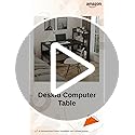 Image of Deskio Engineered Wood Computer Table | 1 Year Warranty | Computer Table for Home & Office Work, Study Table for Adults, Home Office Table for Desktop Pc | 150 x 60 x 75 CM | Black | DIY