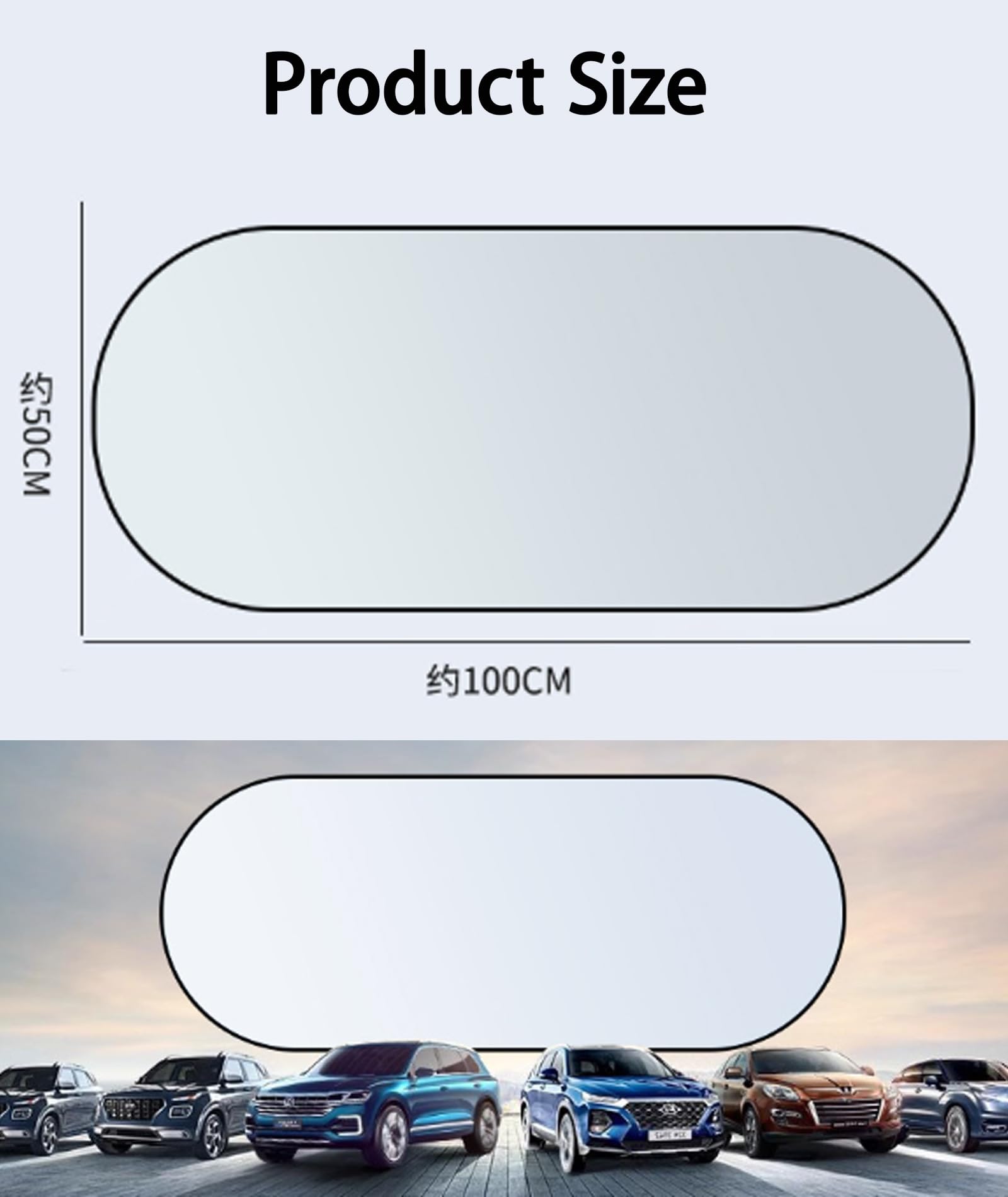 Parasole Auto Lunotto Posteriore per VW Taigo Tiguan Tiguan Allspace Touareg Touran Up!, Protezione Solare Isolamento Calore Termico Tendine Oscuranti Finestrino,Titanium Silver