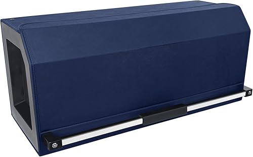 Organizador de maletero de SUV, organizadores de cuero para maletero de automóvil con tapa magnética y asa resistente, impermeable, extra grande,