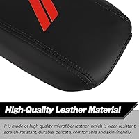 Vista 46 de Funda para reposabrazos de consola central, de piel, antiarañazos, protector de reposabrazos central, accesorios de decoración interior, compatible