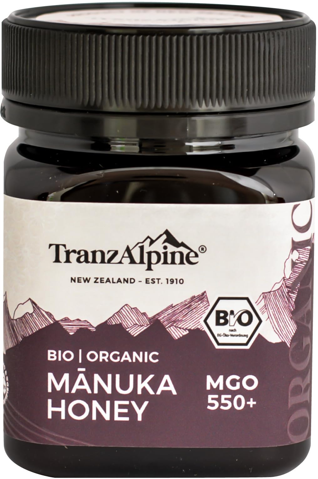 Bio TranzAlpine Bio Manukahonig MGO 550 2 x 250 g