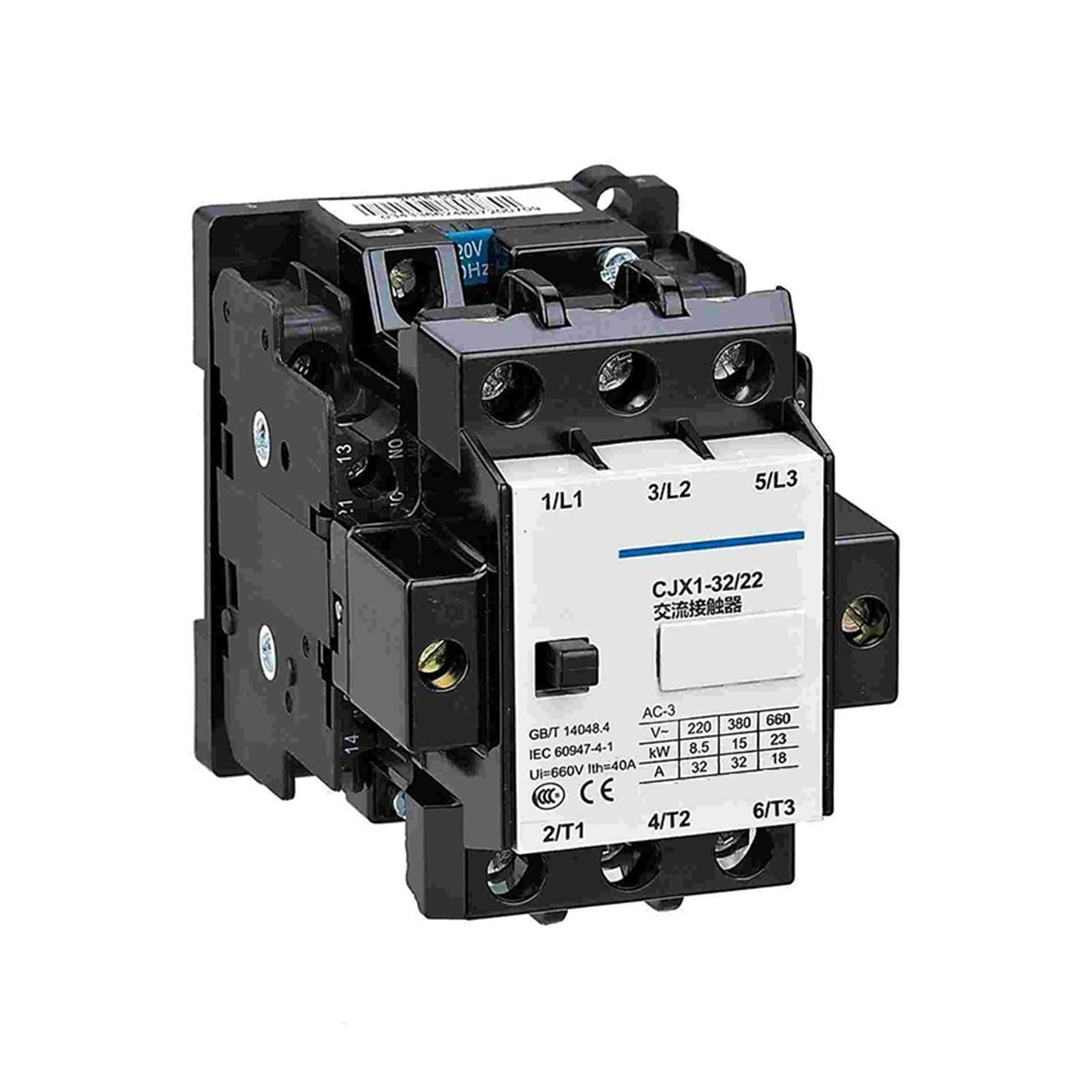 Contactor de CA CJX1 (bobina de CA), contactor de CA CJX1-32/44 de 36 V