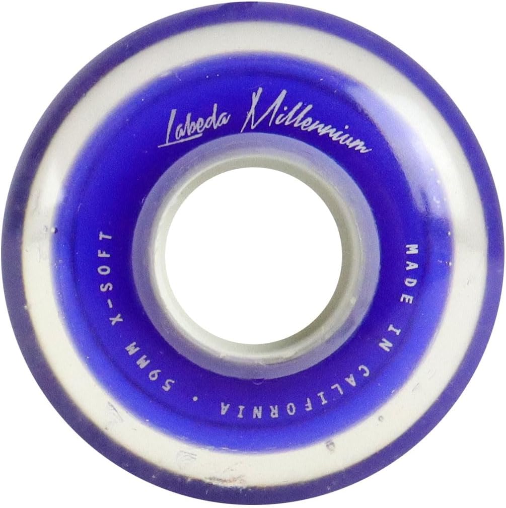 Labeda Millennium Gripper Roller Hockey Inline Wheels 8 Pack - Choose Color/Size