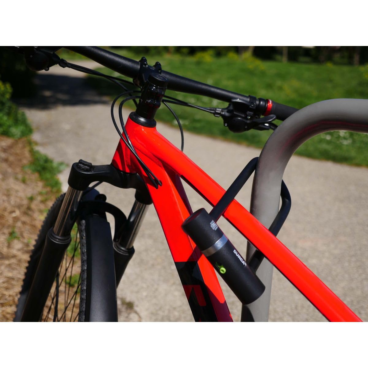 Antivol U Vélo 140x275 mm - Acier Trempé 14 mm - Certifié ART2 et Certifié FUB 2 Roues - Clé Lumineuse - Cache Anti-Poussière - Protection Cadre