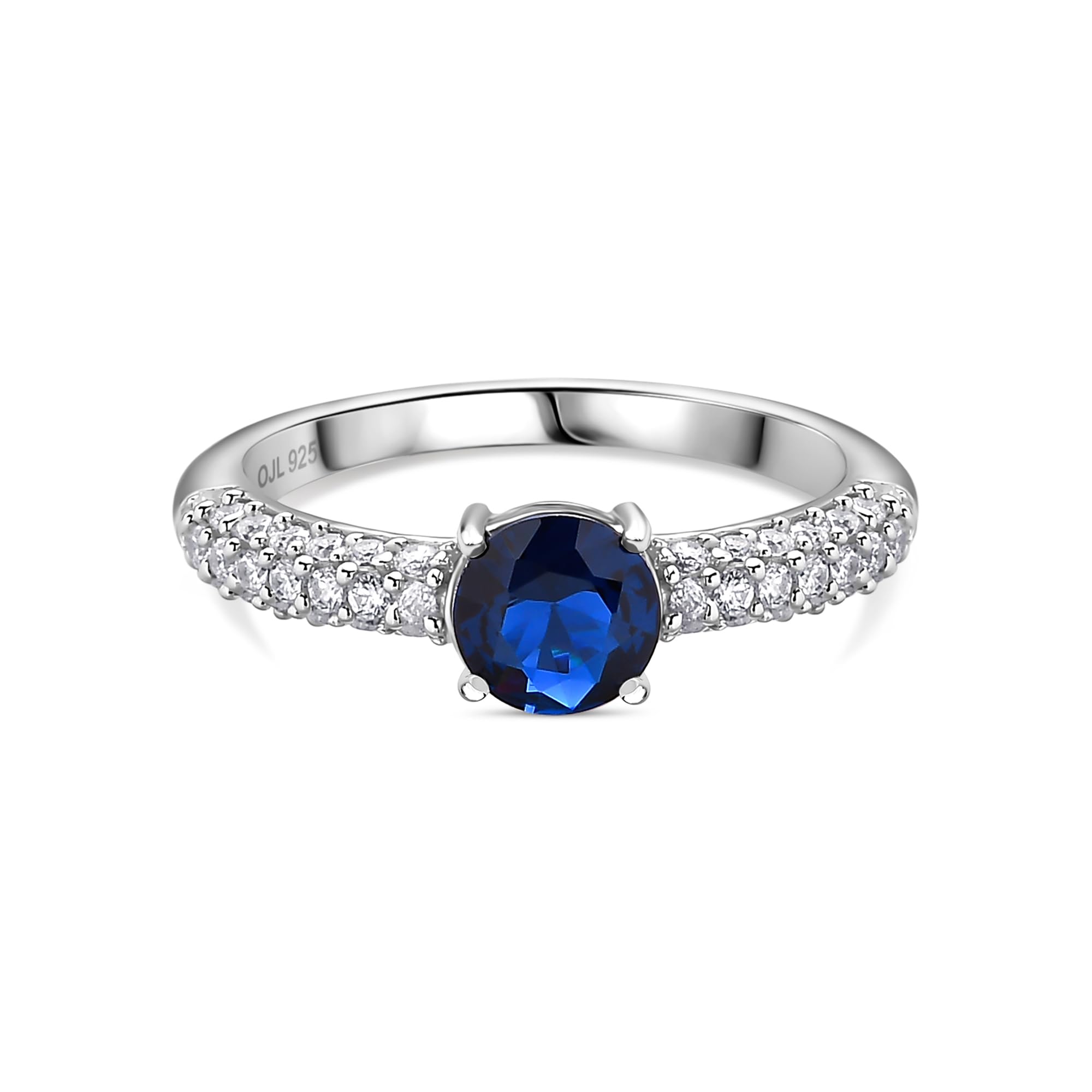 Ornate Jewels 925 Silver Blue Sapphire American Diamond Sparkly Solitaire Ring for Women and Girls | With Certificate of Authenticity & 925 Stamp | Life-time Warranty* (B08YK436D8) Amazon Price History, Amazon Price Tracker
