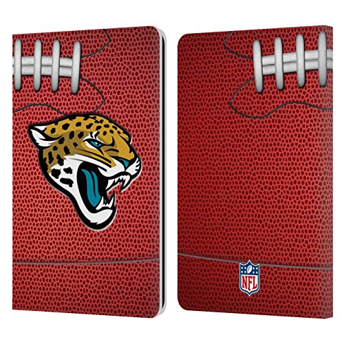 Evite arañazos en pantalla con funda NFL Jaguars de cuero para Kindle Paperwhite 1 2 3