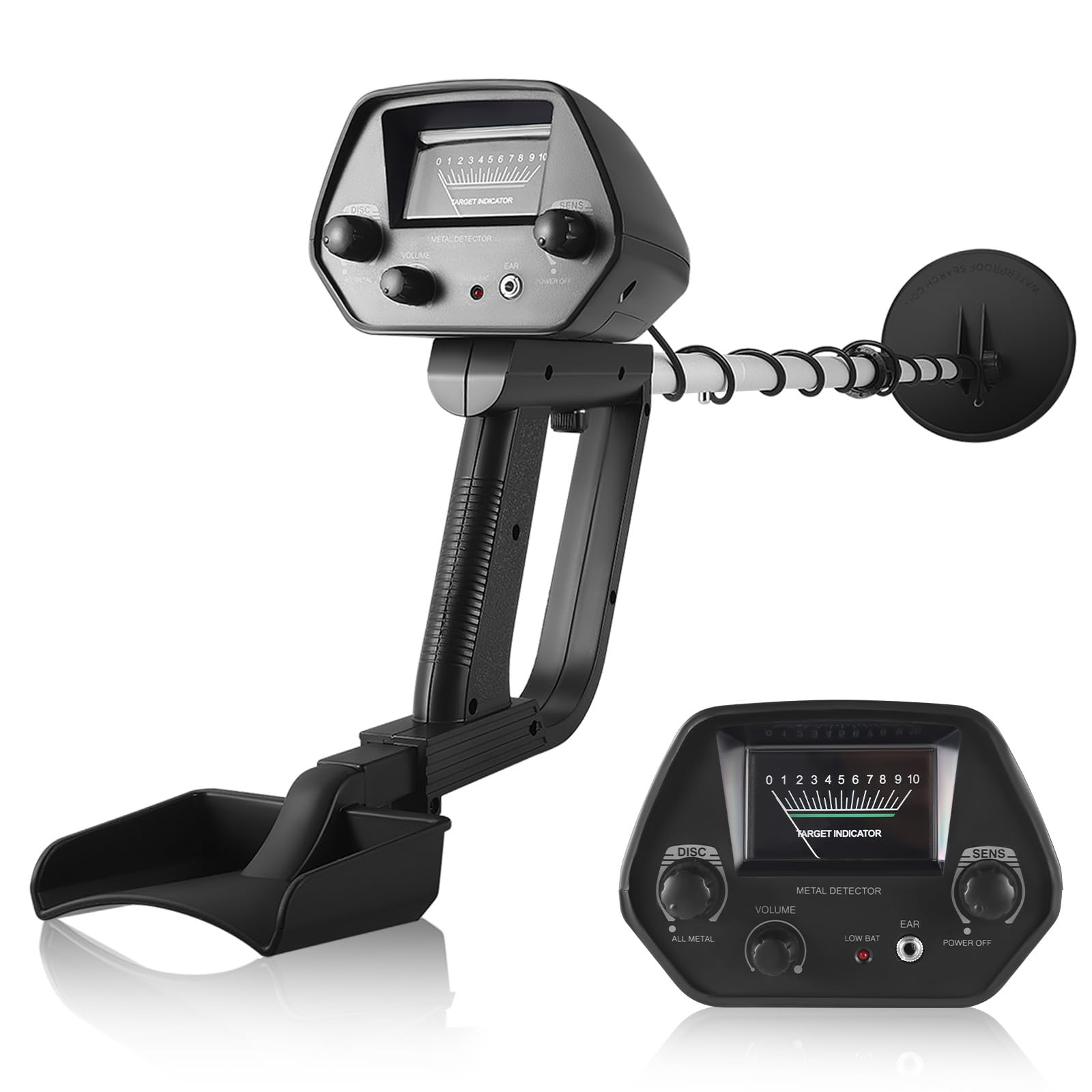 Detector de Metales Profesional, Alta Precisión, Anti-Interferencia, Ajuste De Altura De 78 Cm A 107 Cm, Impermeable Ip68, Detector De Oro Para Adultos Y Niños