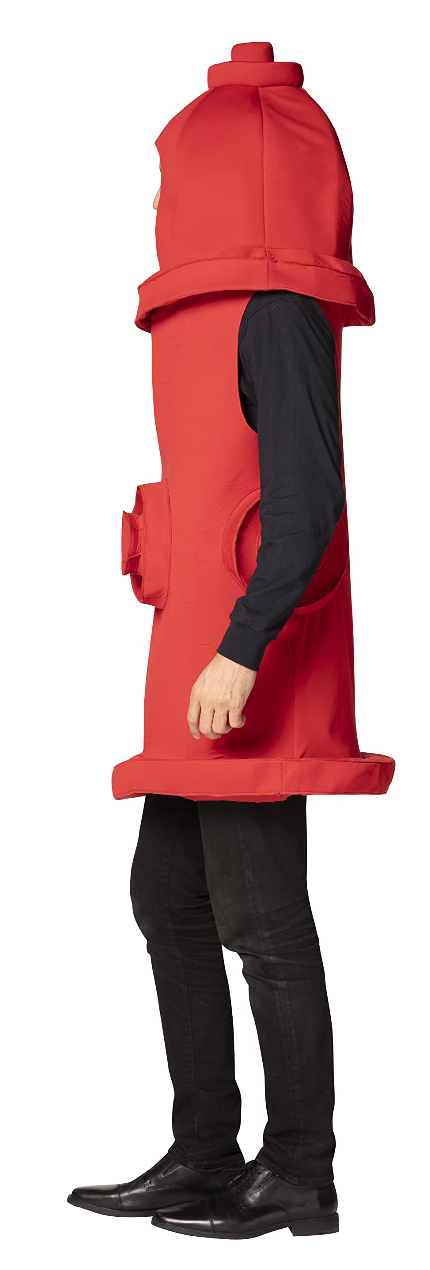 Rasta Imposta Kostium hydrantu Johnny'ego Pump, wąż wodny, strażak, strażak, przebranie na imprezę, kostium dla dorosłych, jeden rozmiar