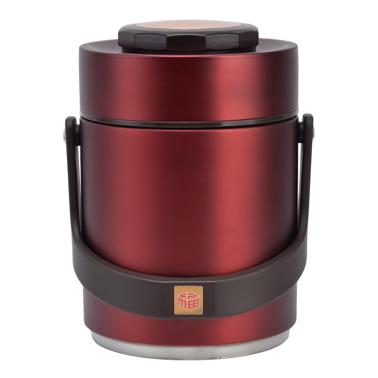 Yinhing Caja térmica de acero inoxidable de 0,5 L con aislamiento de alta capacidad, contenedor de almuerzo portátil y hermético para adultos y estudiantes, ideal para trabajo, picnic y viajes (rojo)