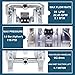 TDS DYI SHENG Air-Operated Double Diaphragm Pump 3/4 Inch Stainless Steel316, Teflon Diaphragm, 22.45GPM, for Acid and Alkali, Corrosive Fluid, Chemical and Industrial Use, chemical transfer pump
