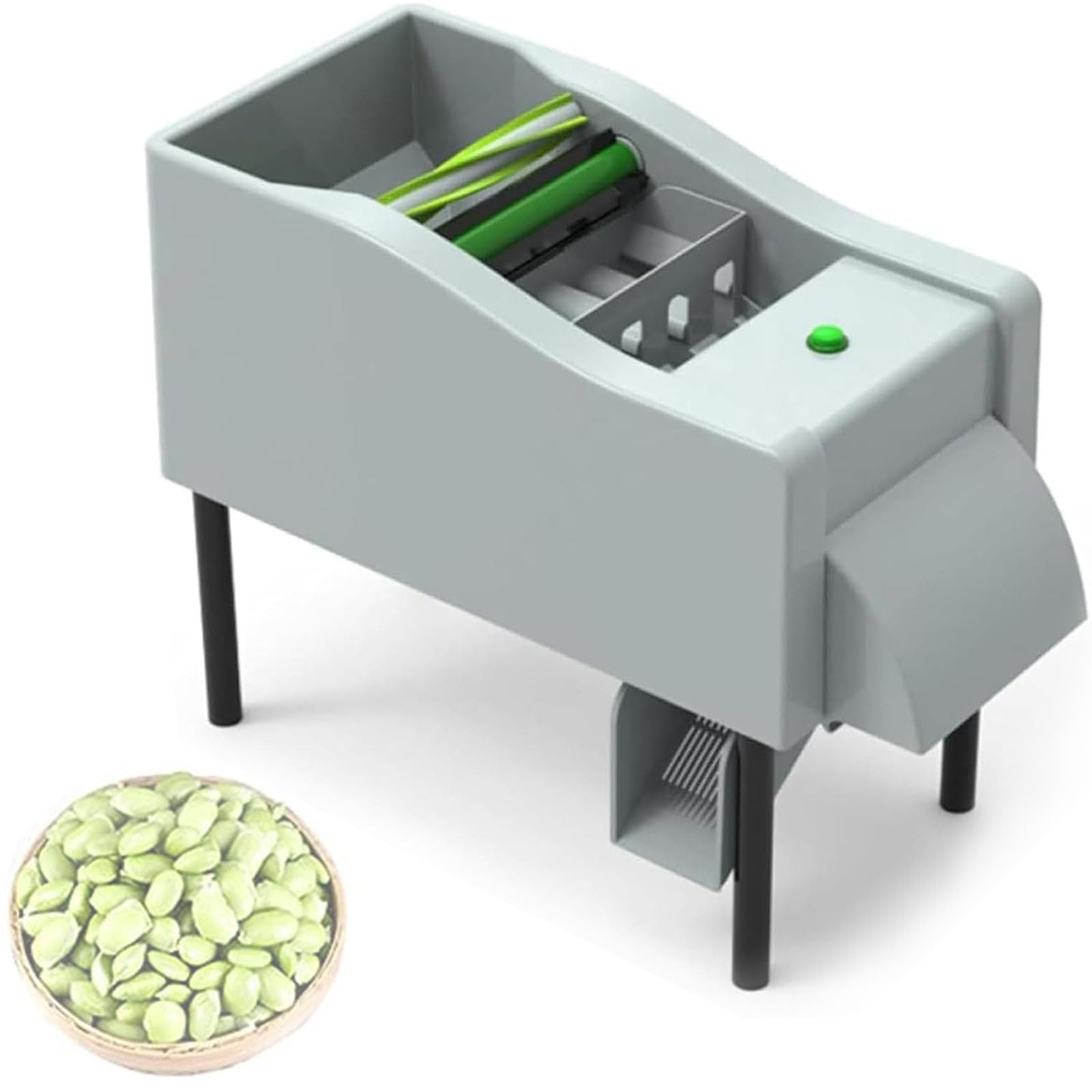 Macchina Elettrica Moderna,Apparecchio Automatico - Ideale per Cuochi Domestici E Appassionati di Giardinaggio Che Utilizzano Legumi Freschi nelle Loro Preparazioni