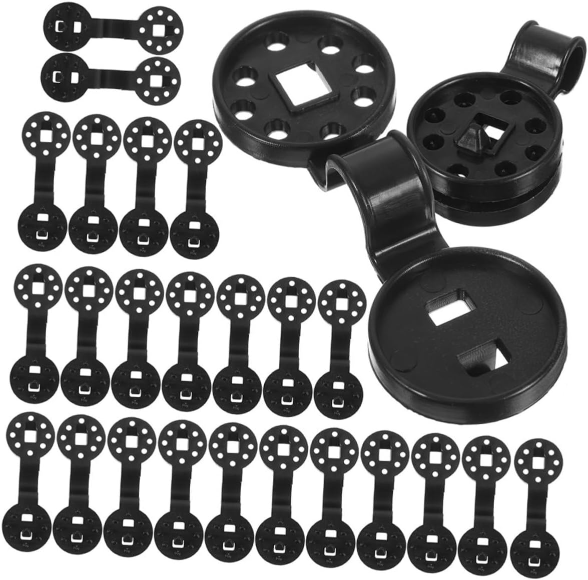 150pcs Sun Shade Net Clips Fabric Fixing Clips for Garden and Greenhouse Reusable Non- Sunshade Clamp for Shade Cloth Easy to Install