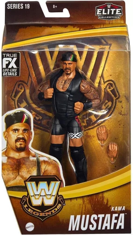 Elite Collection Kama Mustafa Action Figure Legends Mattel Series 19