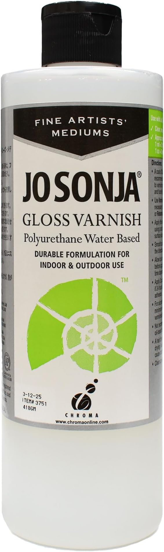 Polyurethane Varnish Gloss 16oz Bottle…