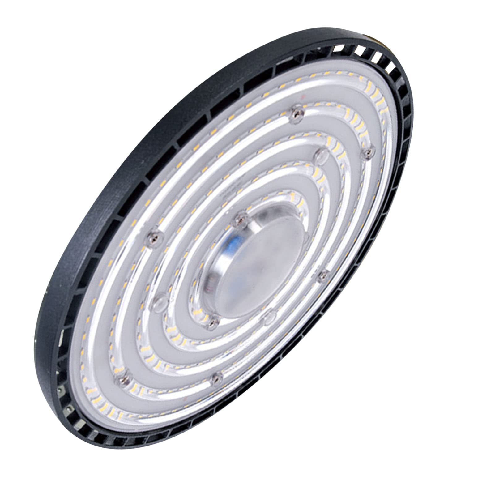 100W UFO LED Light 6500K Cold White LED Shop Light for Garage Barn Warehouse — view 3