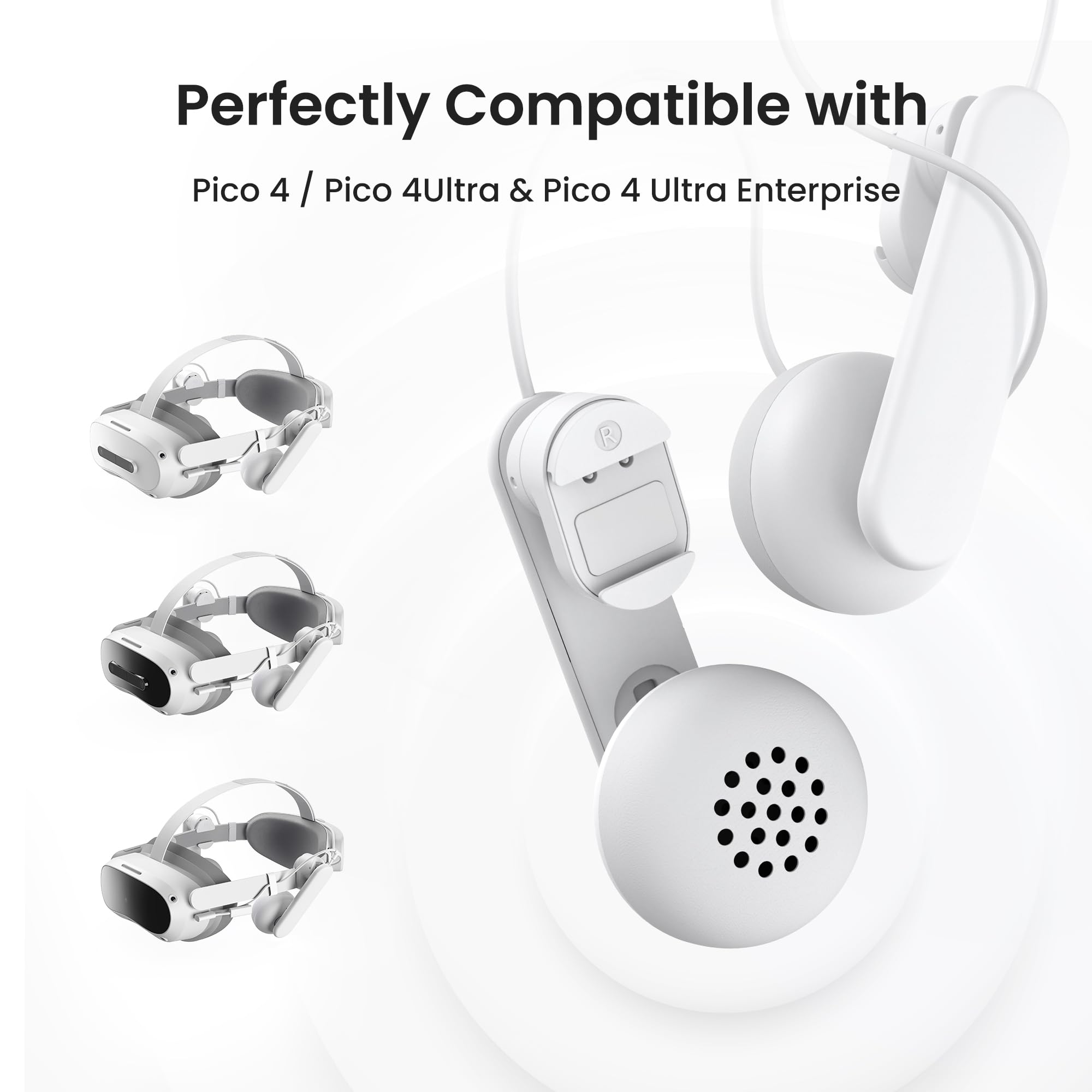 KIWI design A3 Słuchawki, Kompatybilne z Pico 4/Ultra/Ultra Enterprise