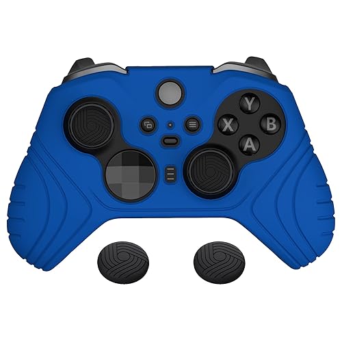 playvital Samurai Edition Anti Slip Silicone Case Cover for Xbox Elite Wireless Controller Series 2 Core, Ergonomic Soft Rubber Skin Protector for