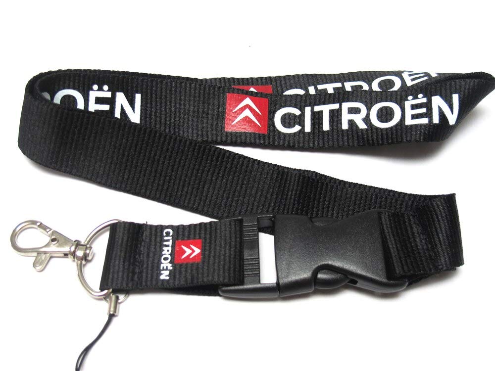 Mugen JDM Red Fabric Lanyard With Detachable Clip - 1" Wide Neck Strap For Keys, ID, Phone - View #5