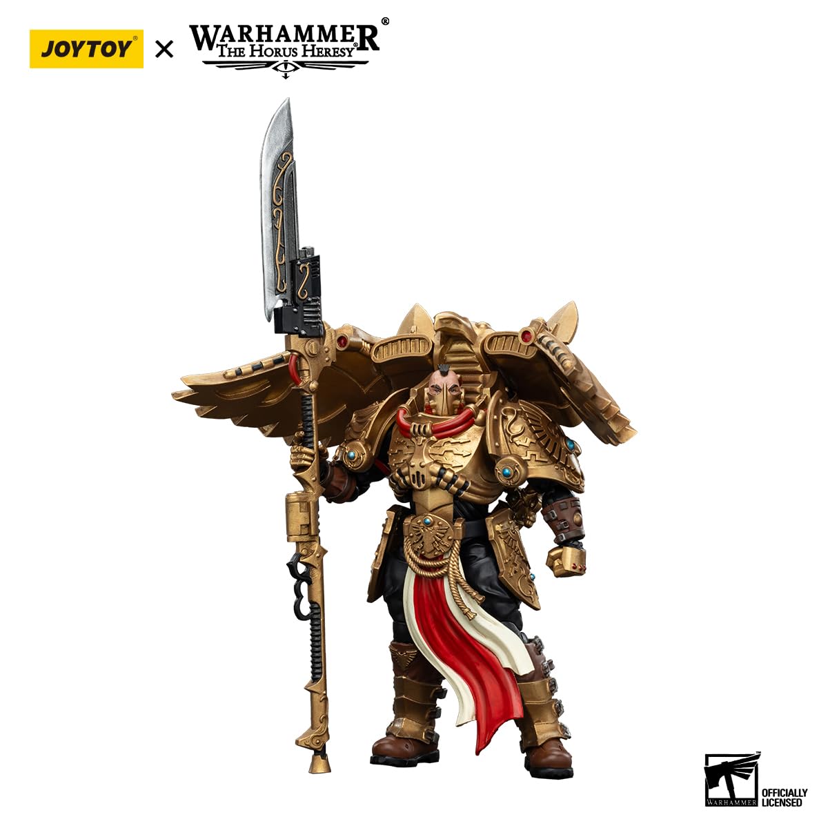 JOYTOY Warhammer The Horus Heresy Legio Custodes Custodian Venatari Squad Venatari with Venatari Lance - Image 2