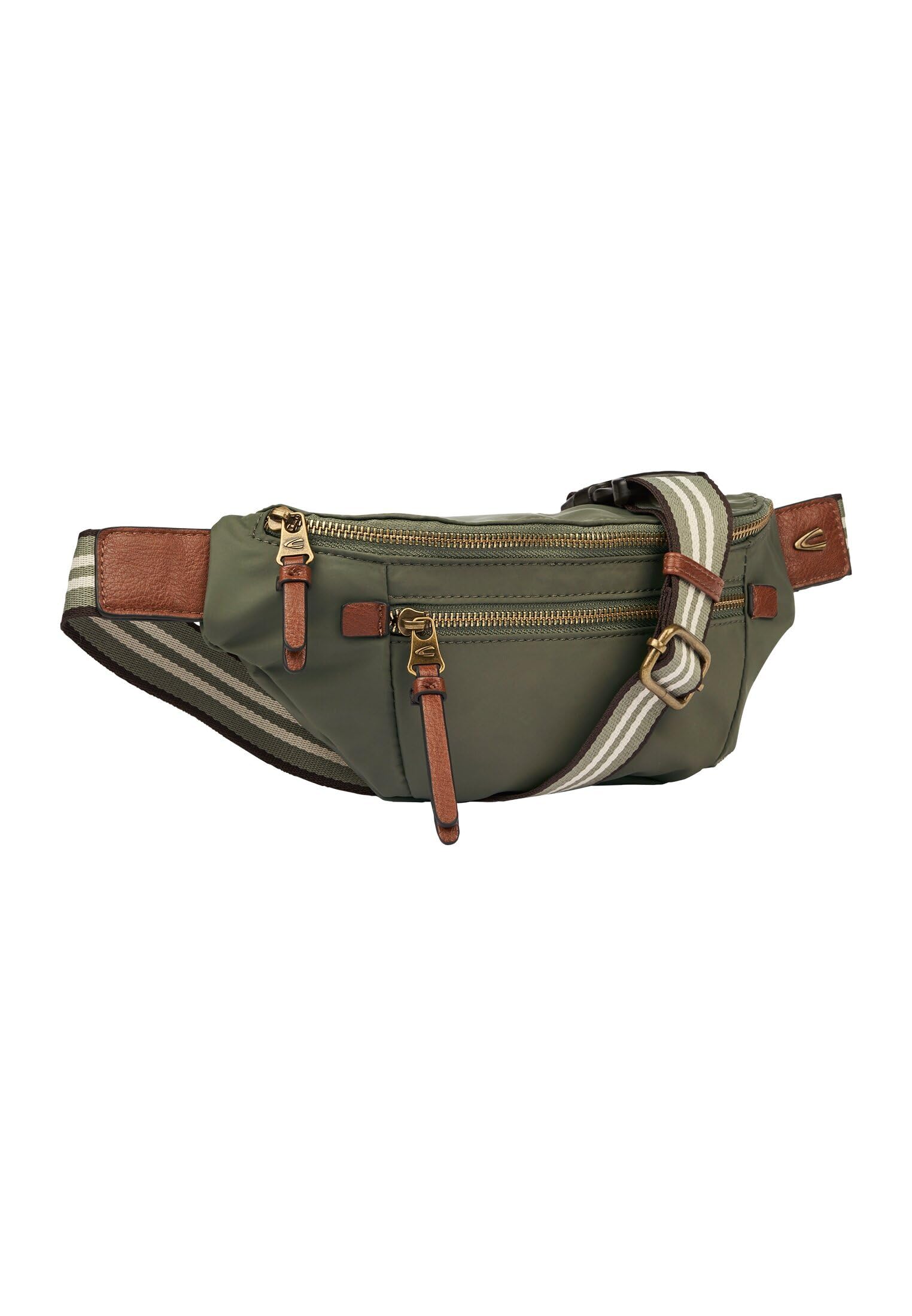 camel active Women's Bari Belt Bag M Handbag, Khaki, M
