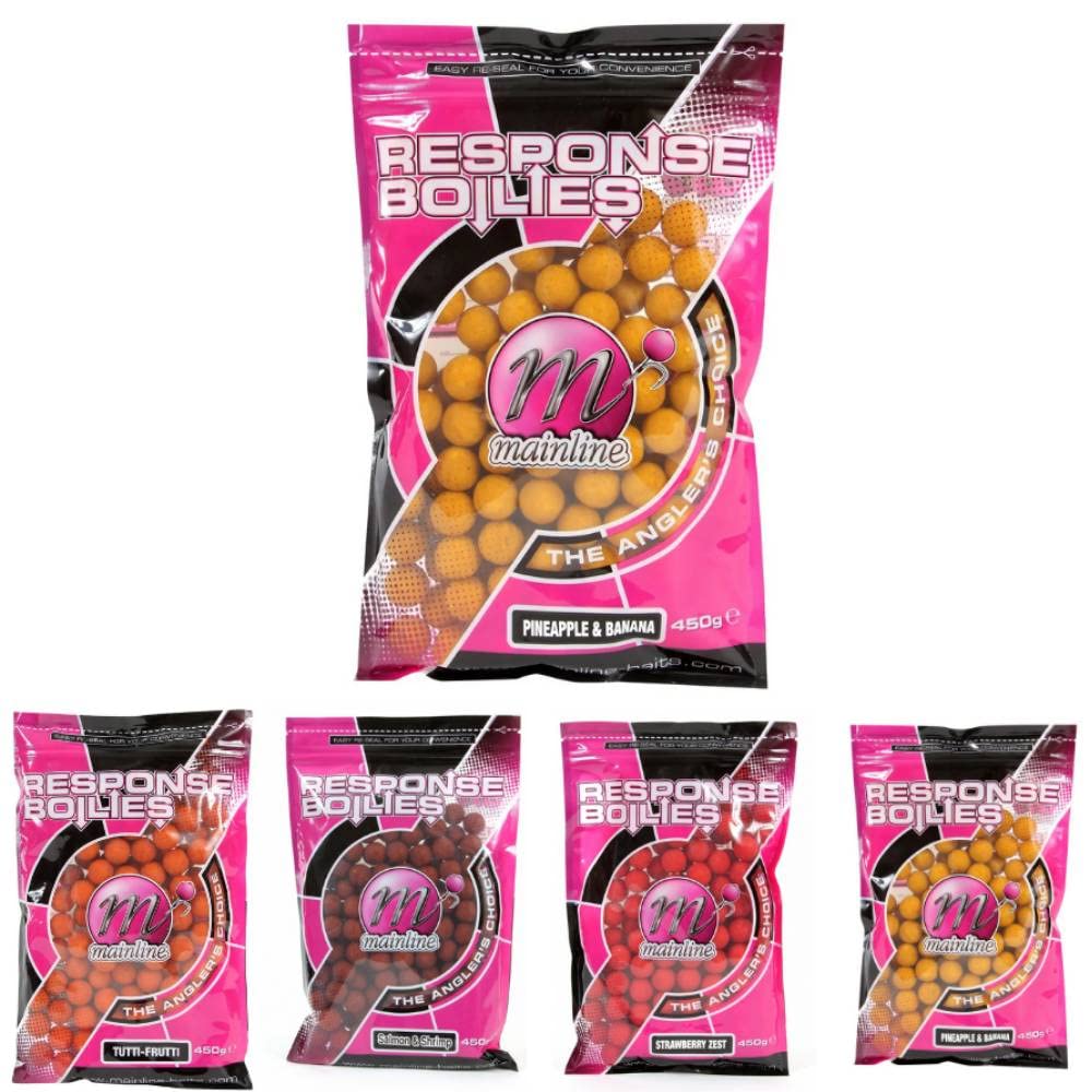 Mainline Response Boilies 15mm Boilies Sweetcorn 450g (m01058)