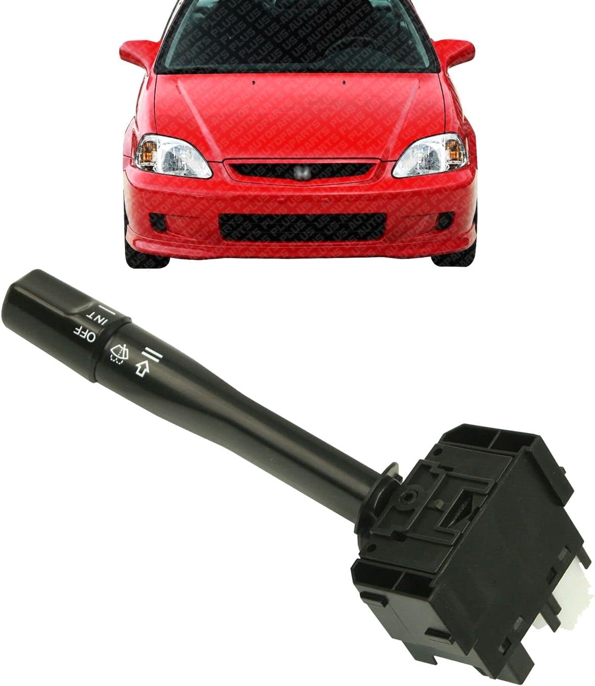 ‎US AUTO PARTS PLUS New Wiper Switch Plastic Direct Replacement for Acura Integra 1996-1999 / Honda Civic 1997-2000 REPA361302