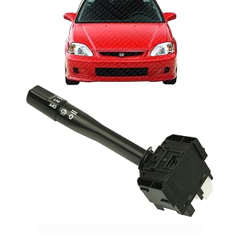 US AUTO PARTS PLUS New Wiper Switch Plastic Direct Replacement for Acura Integra 1996-1999 / Honda Civic 1997-2000 REPA361302