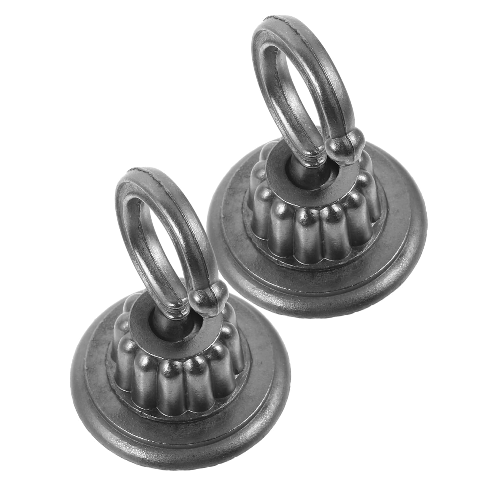 BESPORTBLE 3 Pieds Crochet Orchidée Rotatif Crochets Suspendus Crochets De Plafond pour Plantes D'intérieur Porte-Plante Suspendu Crochet De Plafond Black Alliage De Zinc 2pcs * 3